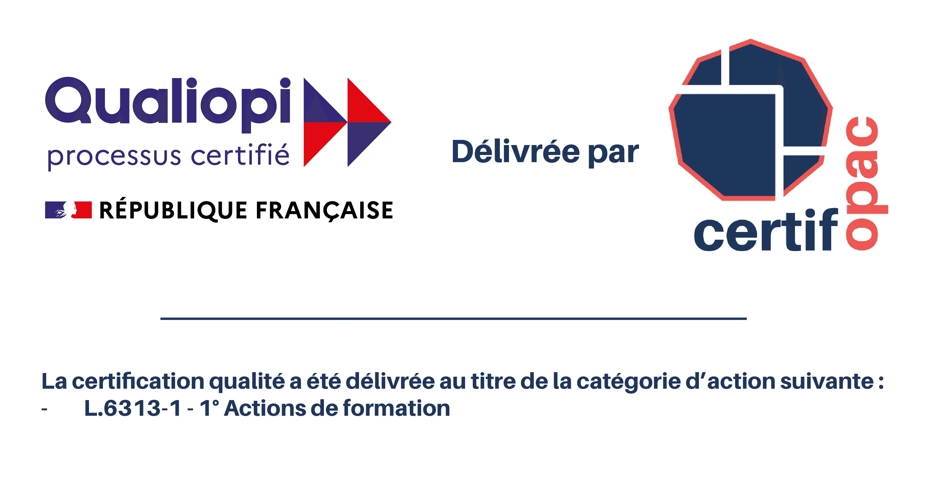 Organisme de formation certifié Qualiopi - Carbone 4 Académie